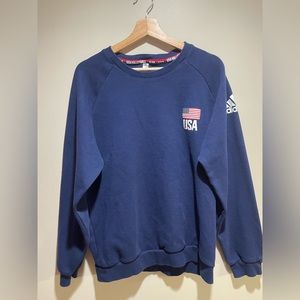 Men’s/Unisex Adidas Crewneck - USA Men’s Volleyball
